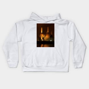 Battersea Power Station, London Kids Hoodie